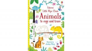 LITTLE WIPE-CLEAN ANIMALS TO COPY AND TRACE - SZÉPSÉGHIBÁS TERMÉK