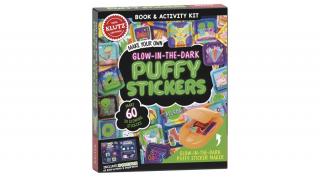 MAKE YOUR OWN GLOW-IN-THE-DARK PUFFY STICKERS - KLUTZ