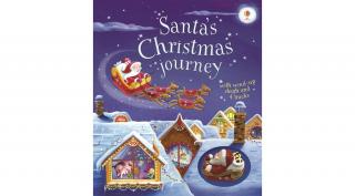 SANTA'S CHRISTMAS JOURNEY WITH WIND-UP SLEIGH AND 4 TRACKS - SZÉPSÉGHIBÁS TERMÉK