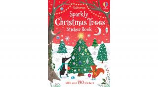 SPARKLY CHRISTMAS TREES STICKER BOOK