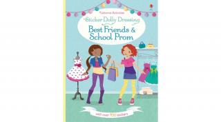 STICKER DOLLY DRESSING - BEST FRIENDS AND SCHOOL PROM