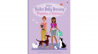 STICKER DOLLY DRESSING - PUPPIES  KITTENS