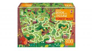 USBORNE BOOK AND JIGSAW FOREST MAZE