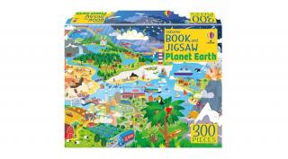 USBORNE BOOK AND JIGSAW - PLANET EARTH