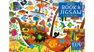 USBORNE BOOK AND JIGSAW UNDER THE SEA