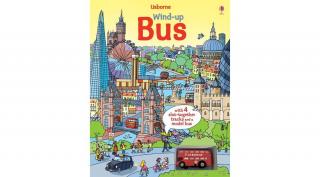 WIND-UP BUS BOOK WITH SLOT-TOGETHER TRACKS