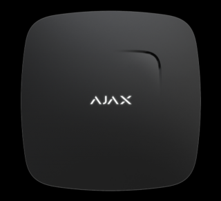 AJAX FireProtect Plus BL - Vezeték nélküli Füst/CO érzékelő beépített szirénával - Fekete
