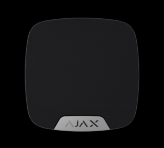 AJAX HomeSiren BL - Vezeték nélküli beltéri hangjelző - Fekete