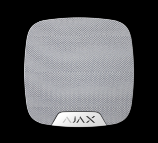 AJAX HomeSiren - Vezeték nélküli beltéri hangjelző - Fehér