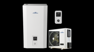 Fisher e-HeatR levegő-víz hőszivattyú 10 kW - 1fázis