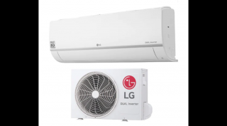 LG SILENCE PLUS 2,6KW OLDALFALI INVERTERES KLÍMA SZETT