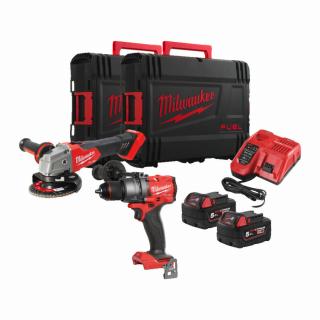 Milwaukee M18 FPP2E3-502X akkus szénkefementes erőcsomag