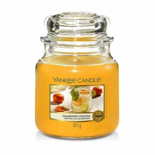 CALAMANSI COCKTAIL KÖZEPES ÜVEGGYERTYA, Yankee Candle