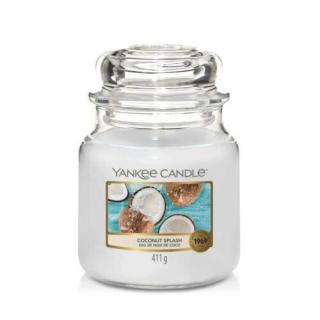 COCONUT SPLASH KÖZEPES ÜVEGGYERTYA, Yankee Candle