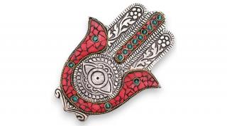 HAMSA FÜSTÖLŐTARTÓ, 13x5.5cm