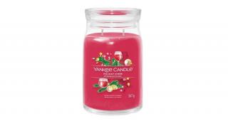 HOLIDAY CHEER SIGNATURE NAGY ÜVEGGYERTYA, Yankee Candle