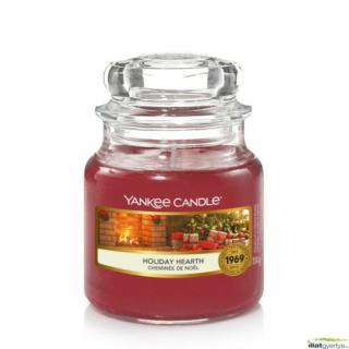 HOLIDAY HEARTH KIS ÜVEGGYERTYA, Yankee Candle