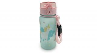 Kulacs Szívószállal 350ml, Gyerekeknek, Ütésálló - UNIKORNIS