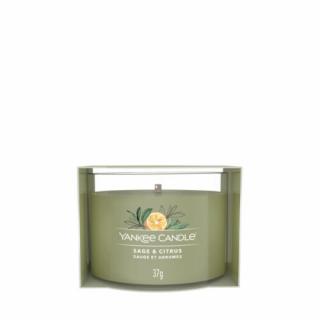 SAGE  CITRUS ÜVEGES MINTAGYERTYA, Yankee Candle