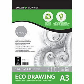 Simply Eco Rajztömb A3, DALER-ROWNEY