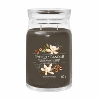 VANILLA BEAN ESPRESSO SIGNATURE NAGY ÜVEGGYERTYA, Yankee Candle