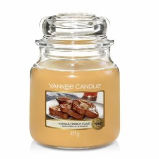 VANILLA FRENCH TOAST KÖZEPES ÜVEGGYERTYA, Yankee Candle