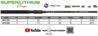 Superlithium Feeder Carp 10Ft 20-60G