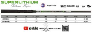 Superlithium Feeder Silver Fish 11Ft