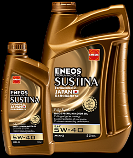 Eneos 5W40 Sustina 4L SAE 5W-40; API SN; ACEA C3