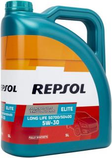 REPSOL ELITE LONGLIFE 5W-30 507/504 5L