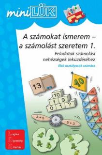 A SZÁMOKAT ISMEREM - A SZÁMOLÁST SZERETEM 1 - FELADATOK SZÁMOLÁSI NEHÉZSÉGEK LEKÜZDÉSÉRE - ELSŐ OSZTÁLYOSOK SZÁMÁRA