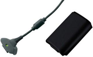 : Xbox 360 Play and Charge Kit fekete  (Xbox 360)