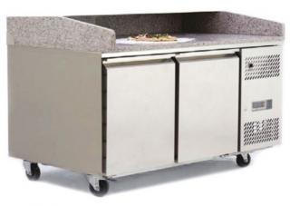 Kétajtós hűtött pizzaasztal 300 liter Ice-A-Cool by Atosa