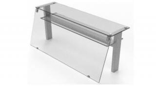 Kétszintes sík üveges felépítmény világítással 1200mm