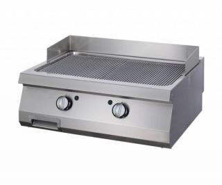 Maxima Heavy Duty grillsütő barázdált króm - dupla - gáz