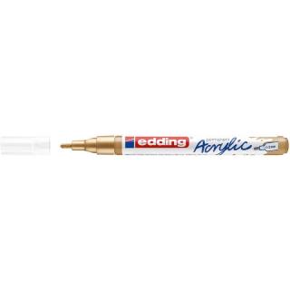 Akril marker 1-2mm Edding 5300 arany