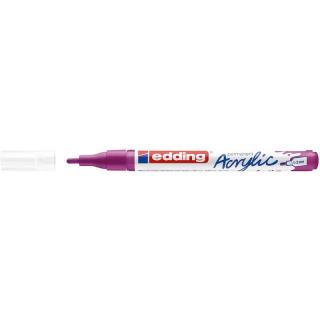 Akril marker 1-2mm Edding 5300 lila