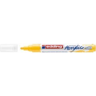 Akril marker 2-3mm Edding 5100 citromsárga