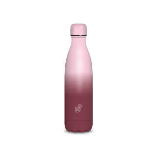 Ars Una duplafalú fémkulacs 500ml Burgundy Gradient-11 (5151)