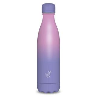 Ars Una duplafalú fémkulacs 500ml Purple-Pink