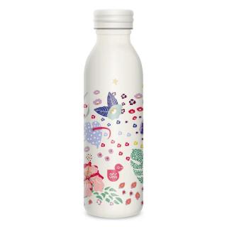 Ars Una duplafalú fémkulacs 600ml Cream Hibiscus