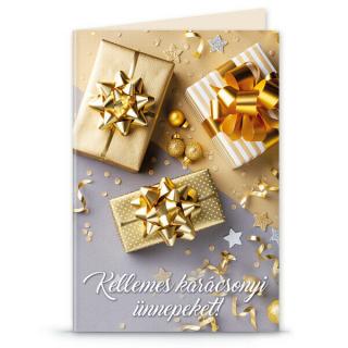 Ars Una karácsonyi szalagos ajándékkísérő (4296)