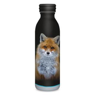 Ars Una róka duplafalú fémkulacs 600ml Máté Bence Fox