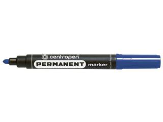 Centropen permanens marker vastag kerek kék 8566