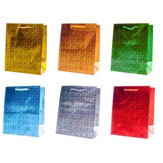 Dísztasak hologramos HO CD 23x18x10 cm 6 fajta