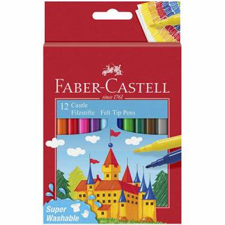 Faber-Castell filctoll készlet kastélyos 12 db