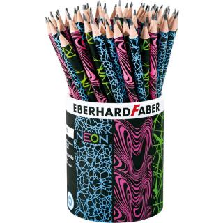 Grafitceruza HB Eberhard Faber Kerek Testű Neon