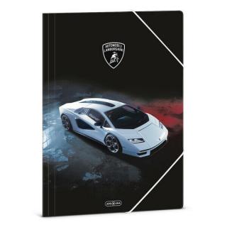 Gumis mappa dosszié A/4 Ars Una Lamborghini fehér