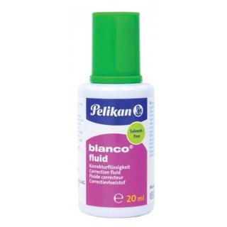 Hibajavító Blanco Fluid vízbázisú 20 ml Pelikán