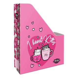 Irattartó papucs cica mintás Lizzy Card A/4 Kittok Heart Kitty